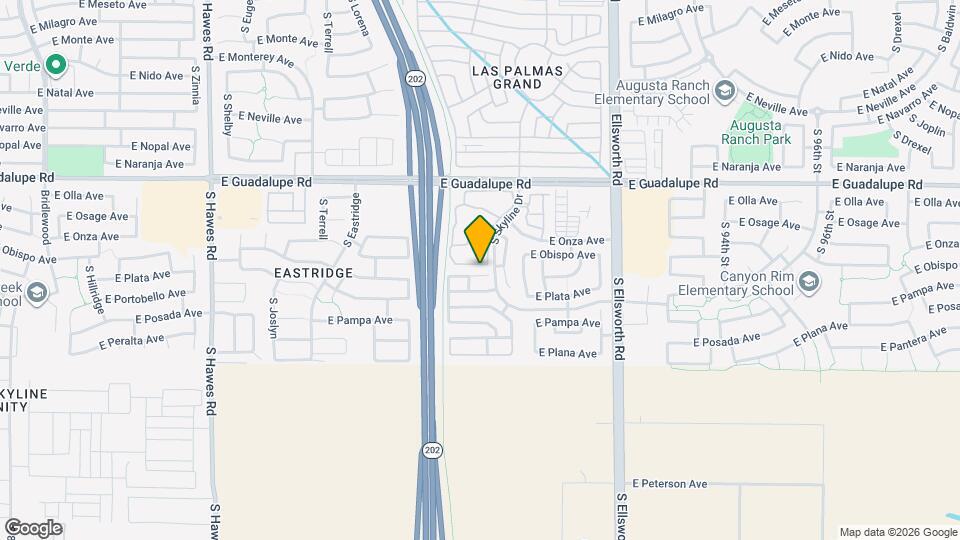 8918 E Oro Cir Map and Location Details