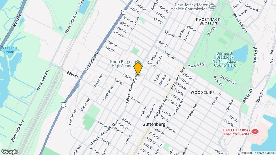 7328 John F. Kennedy Blvd Map and Location Details