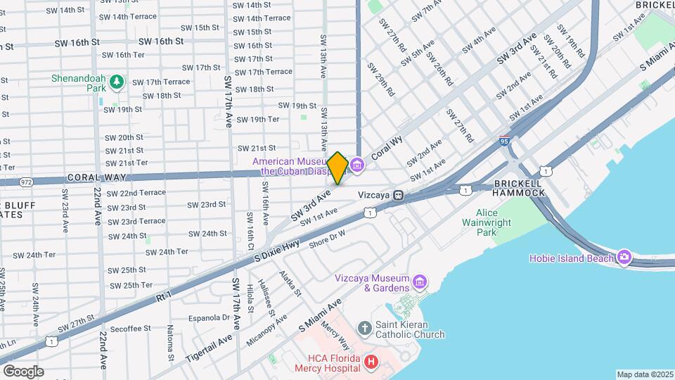 3465 SW 3rd Ave Map and Location Details