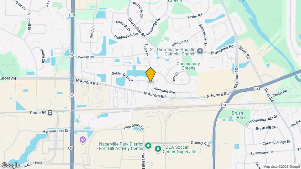 620 Lakeridge Ct Map and Location Details