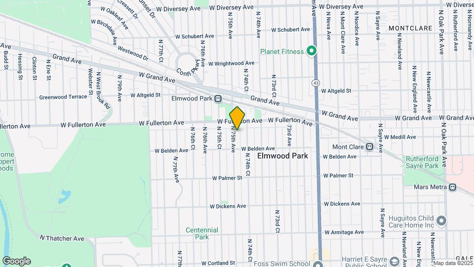 2327 N 75th Ave Map and Location Details