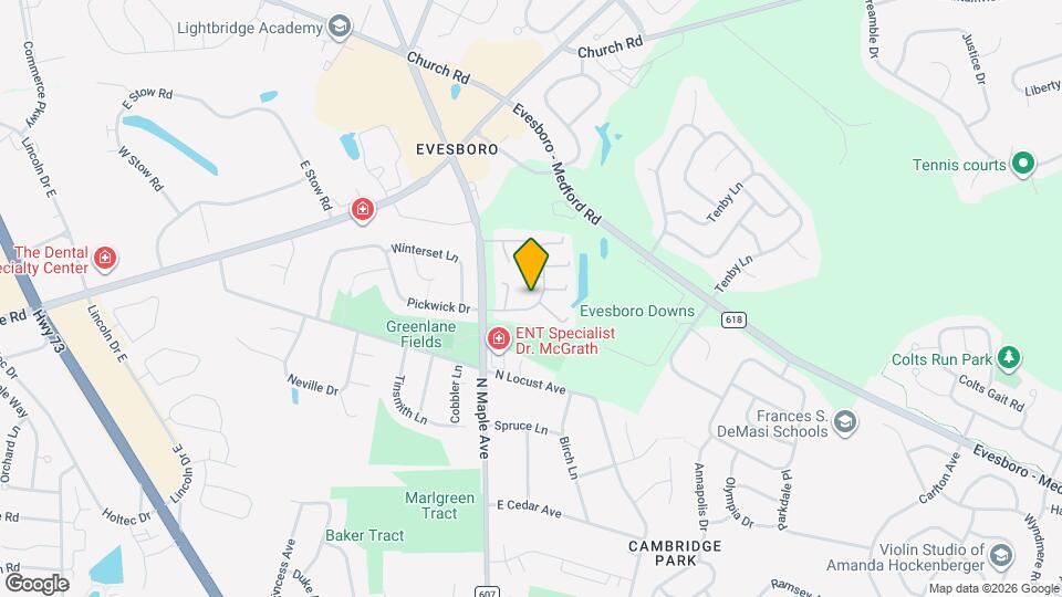 38 Burgundy Dr Map and Location Details