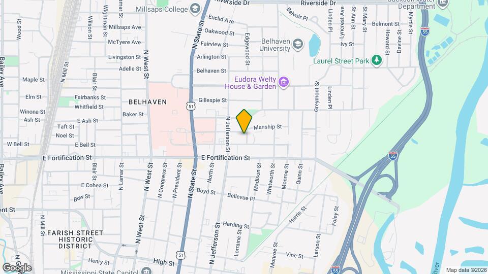 1117 Kenwood Pl Map and Location Details