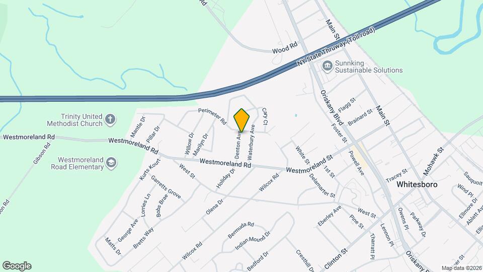 80 Denton Ave Map and Location Details