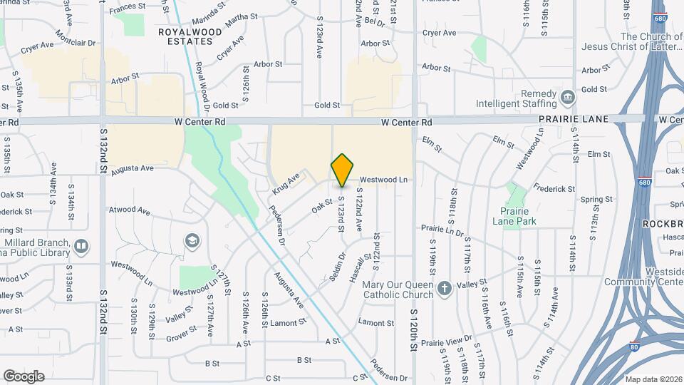 2906 S 123rd St Mapa y Detalles de la Ubicación