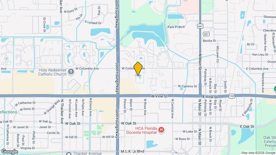 1622 Columbia Arms Cir Map and Location Details