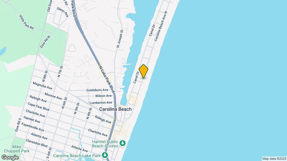 502 N Carolina Beach Ave Map and Location Details