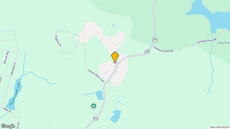 1175 PA-390 Map and Location Details