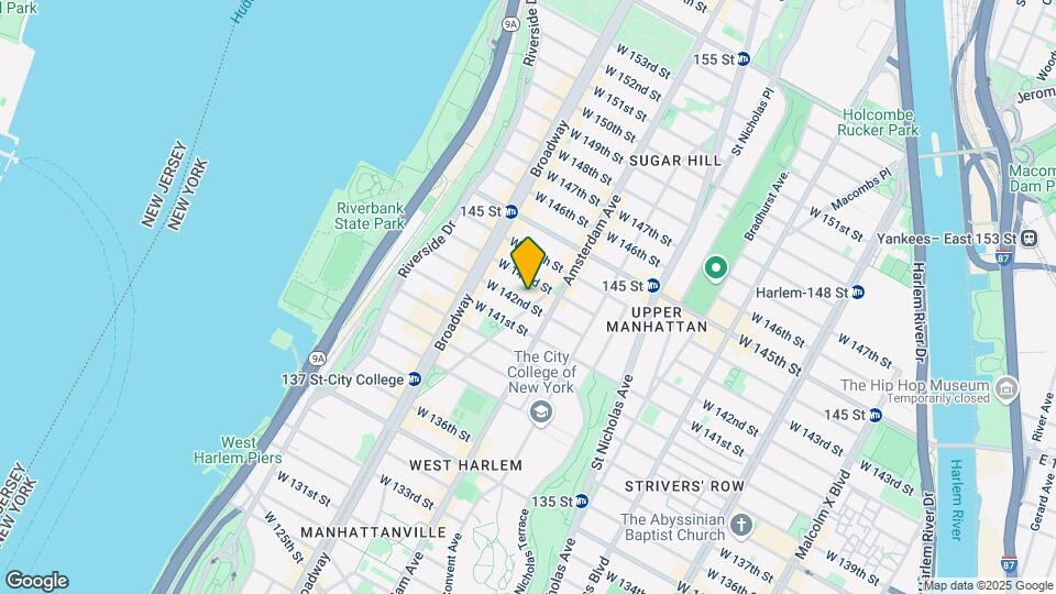 507 W 142nd St Map and Location Details