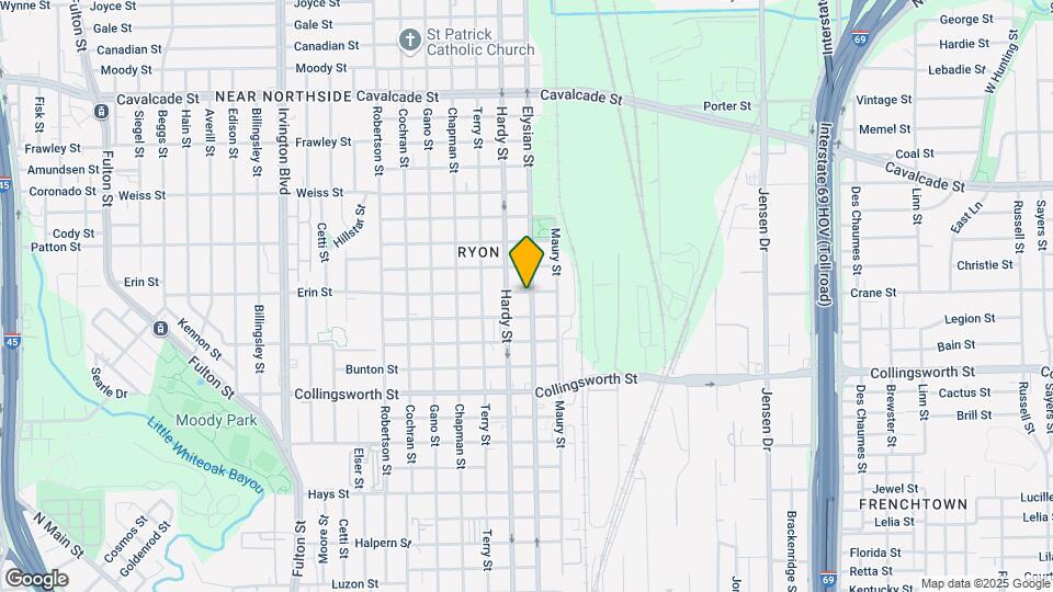 3919 Elysian St Map and Location Details