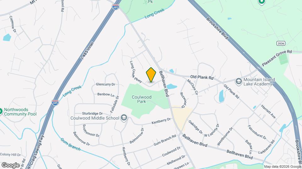 214 Long Creek Pky Map and Location Details