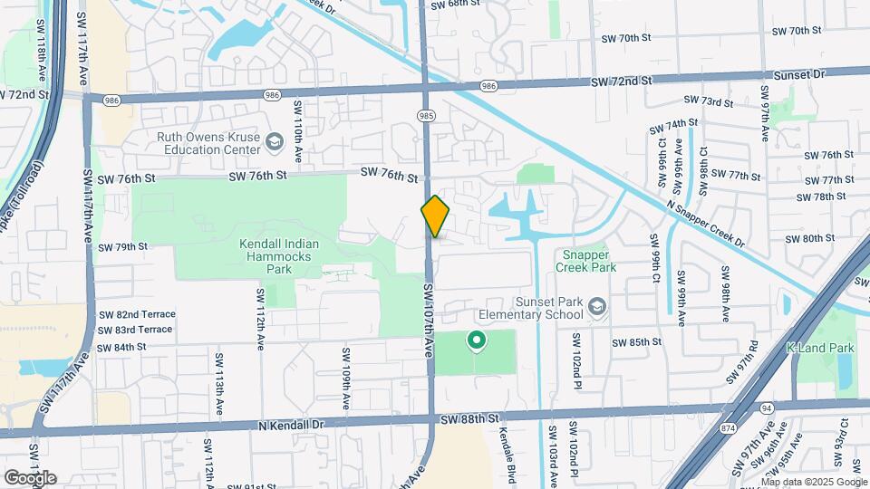 10686 SW 79th Terrace Map and Location Details