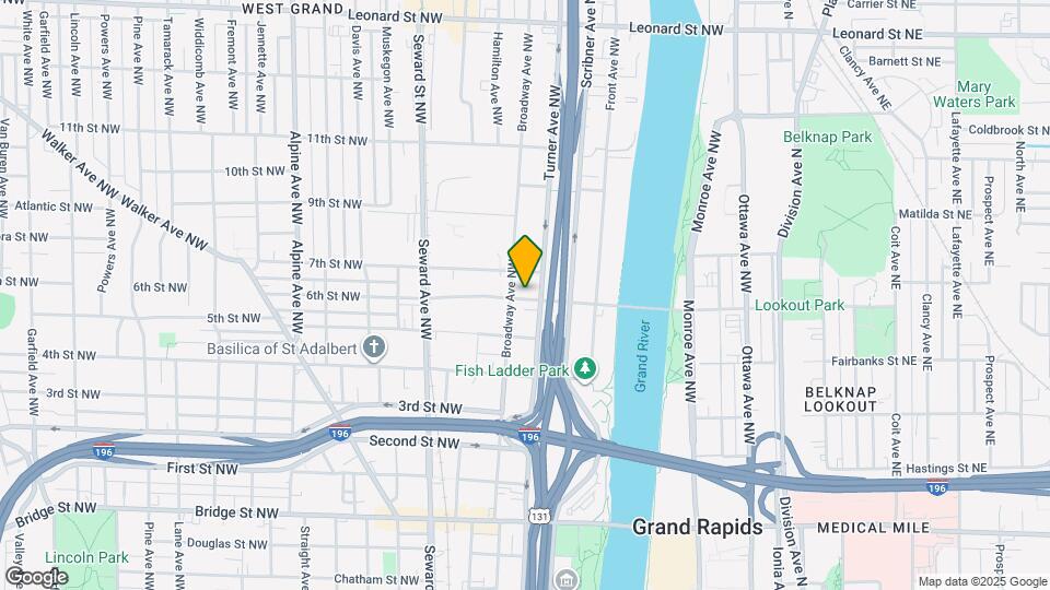 415 6th St NW Map and Location Details