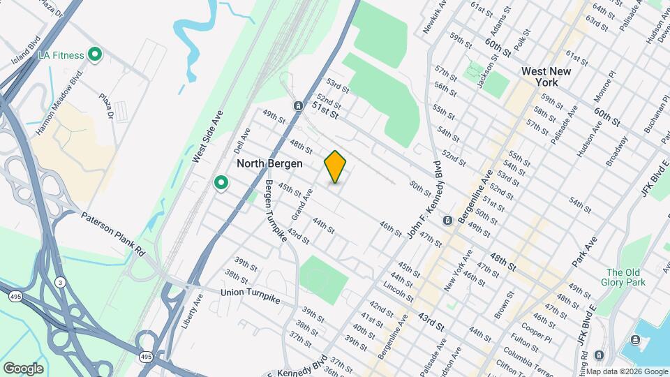 1432 46th St Map and Location Details