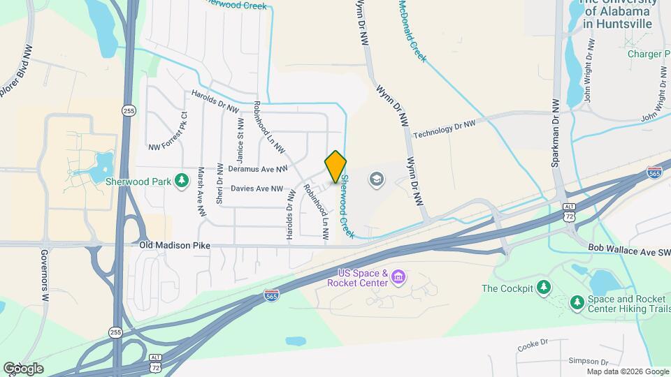 6201 Friar Tuck Dr NW Map and Location Details