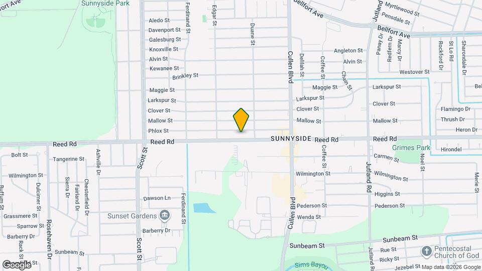 4513 Reed Rd Map and Location Details