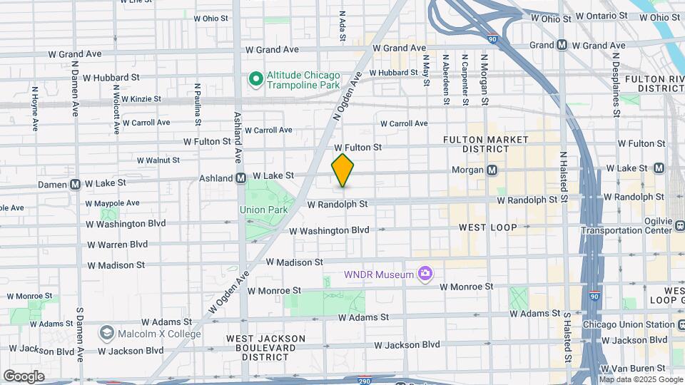 182 N Ada St Map and Location Details