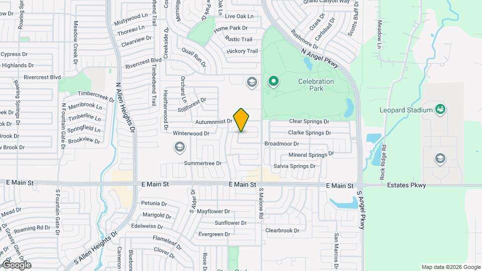 1516 Fallcreek Ct Map and Location Details
