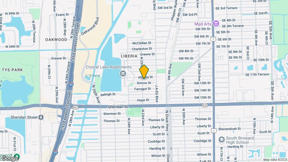 2247 Simms St Map and Location Details