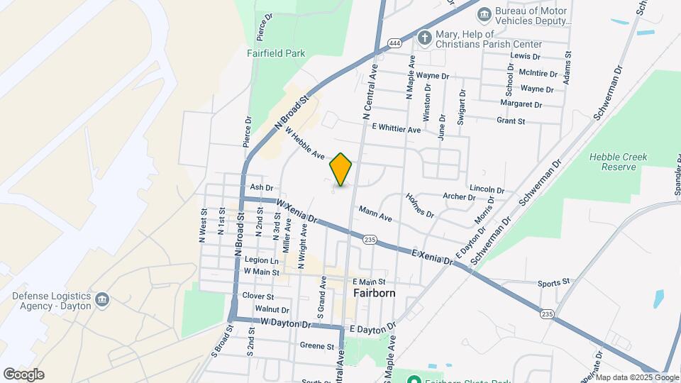 Fairborn Senior Apartments Mapa y Detalles de la Ubicación