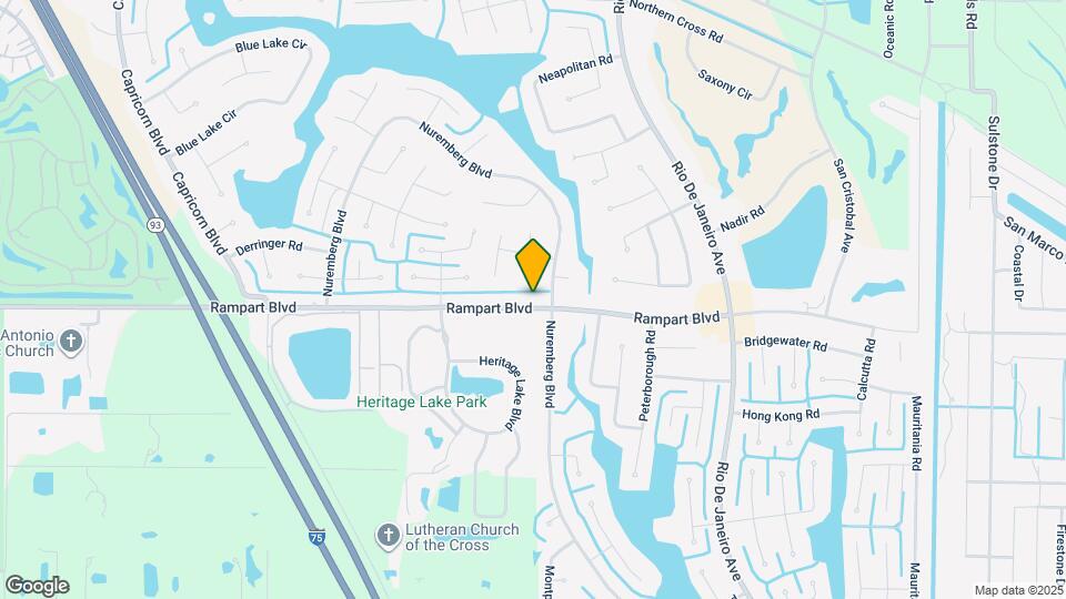 25522 Rampart Blvd Map and Location Details