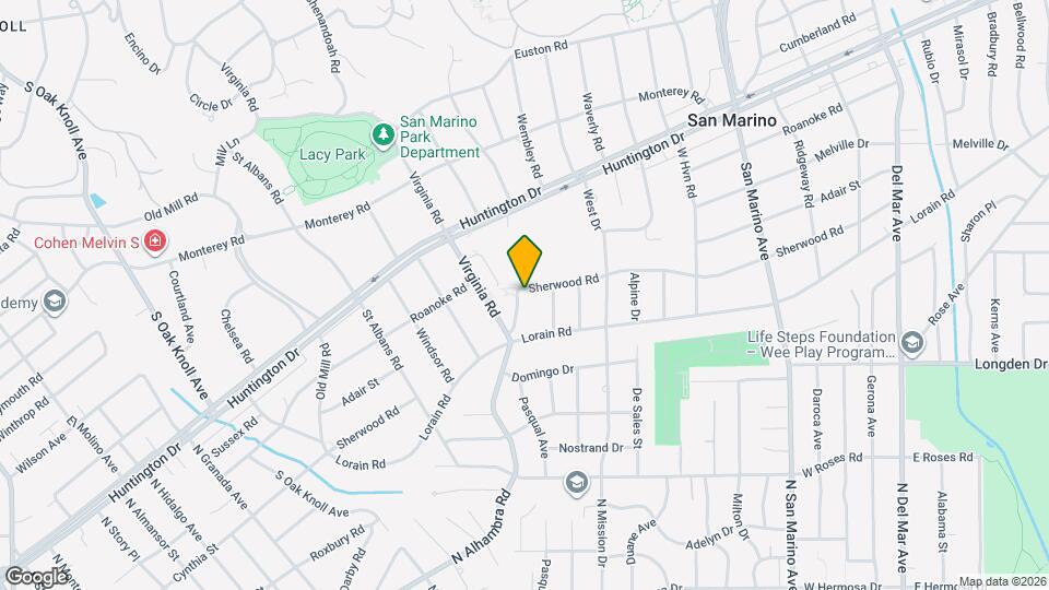 1840 Alhambra Rd Map and Location Details