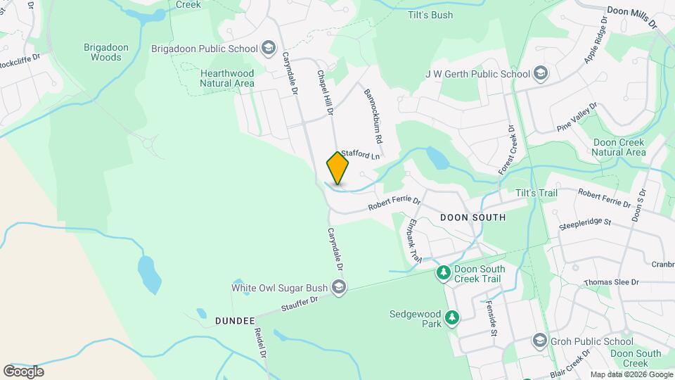 239 Chapel Hill Dr Map and Location Details