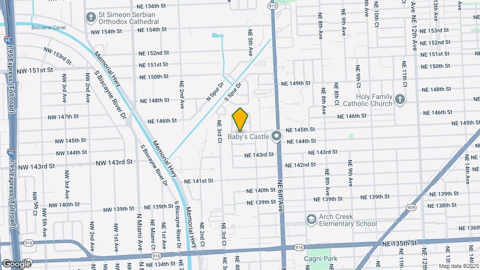 430 NE 145th St Map and Location Details