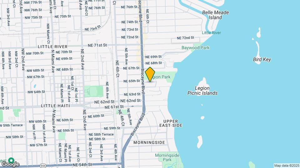 630 NE 64th Ter Map and Location Details