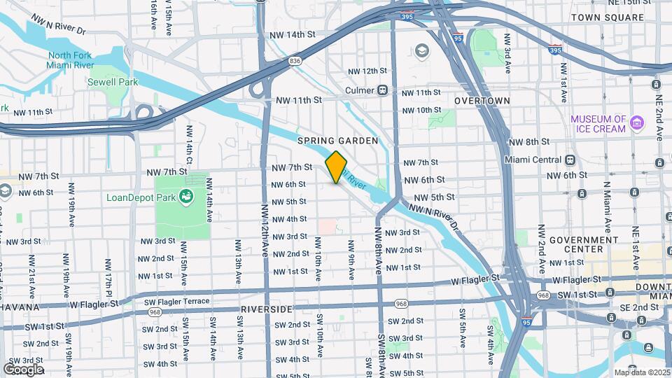 936 NW 6th St Mapa y Detalles de la Ubicación