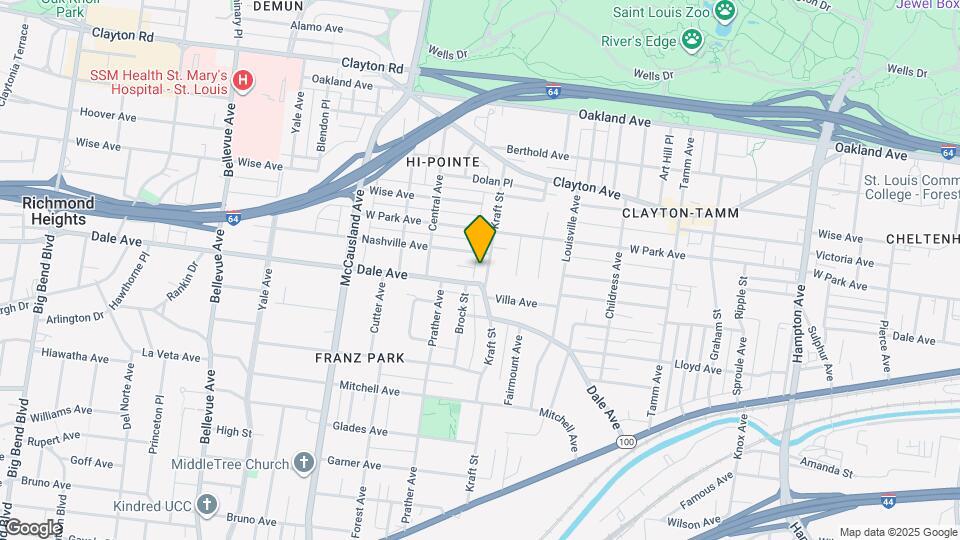 1349 Kraft St Map and Location Details