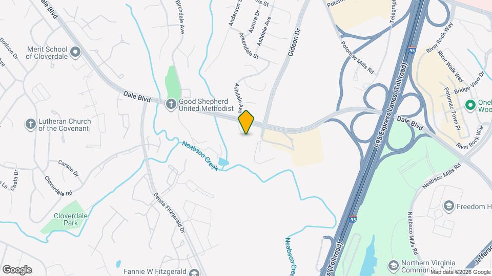 15019 Ashdale Cir Map and Location Details