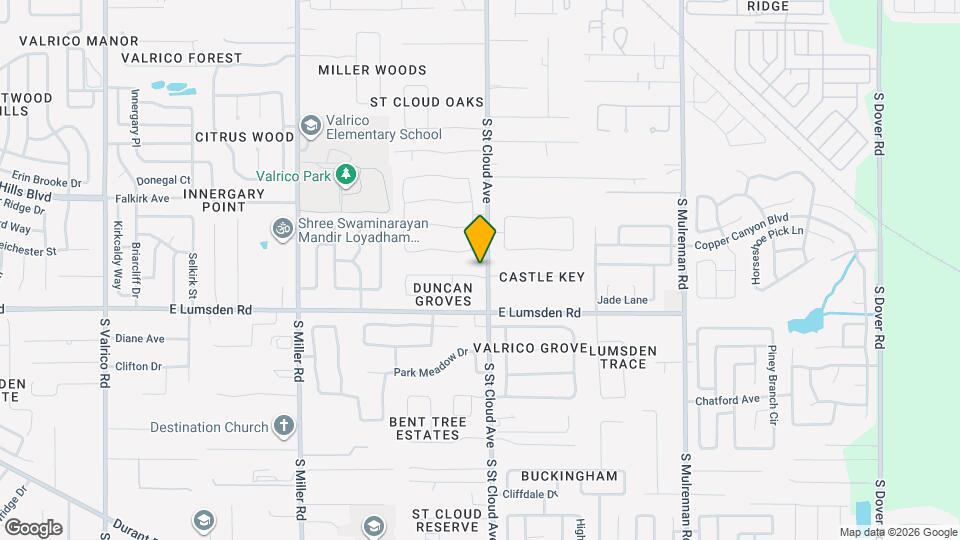 2866 Duncan Tree Cir Map and Location Details