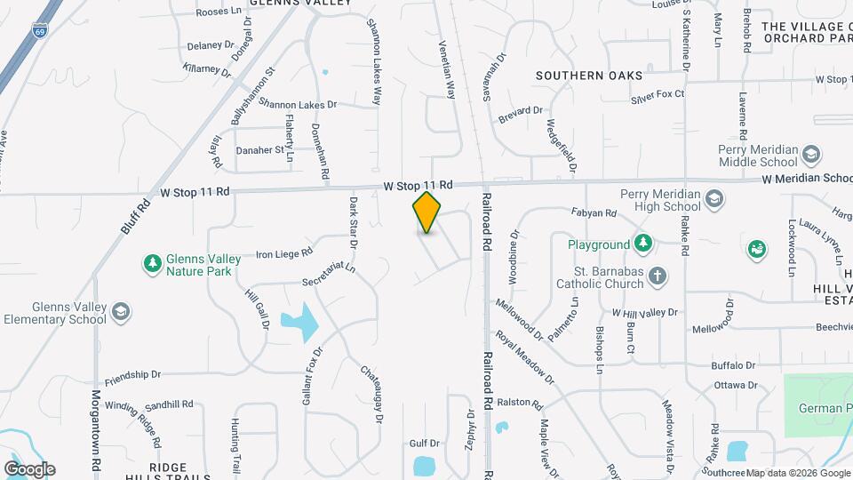 8125 Maple Stream Ln Map and Location Details