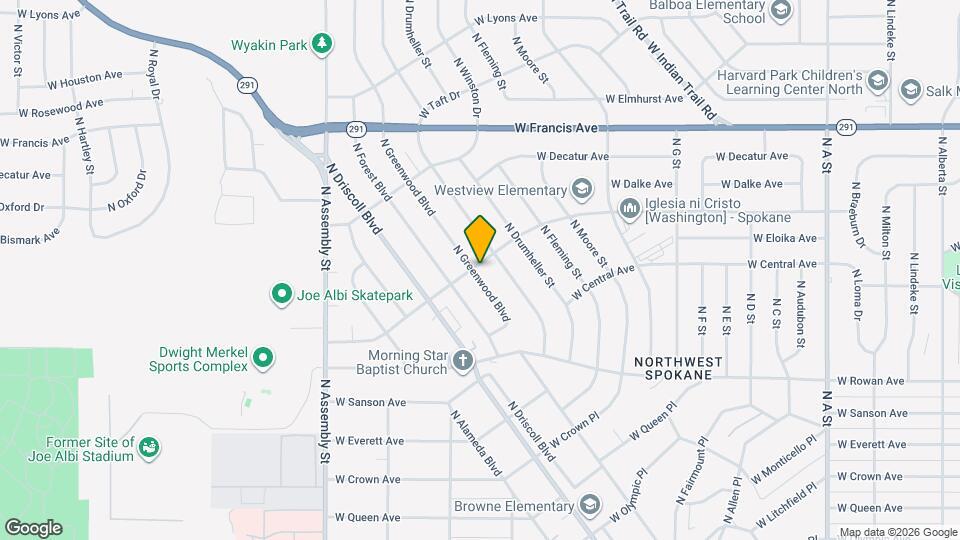5630 N Greenwood Blvd Map and Location Details