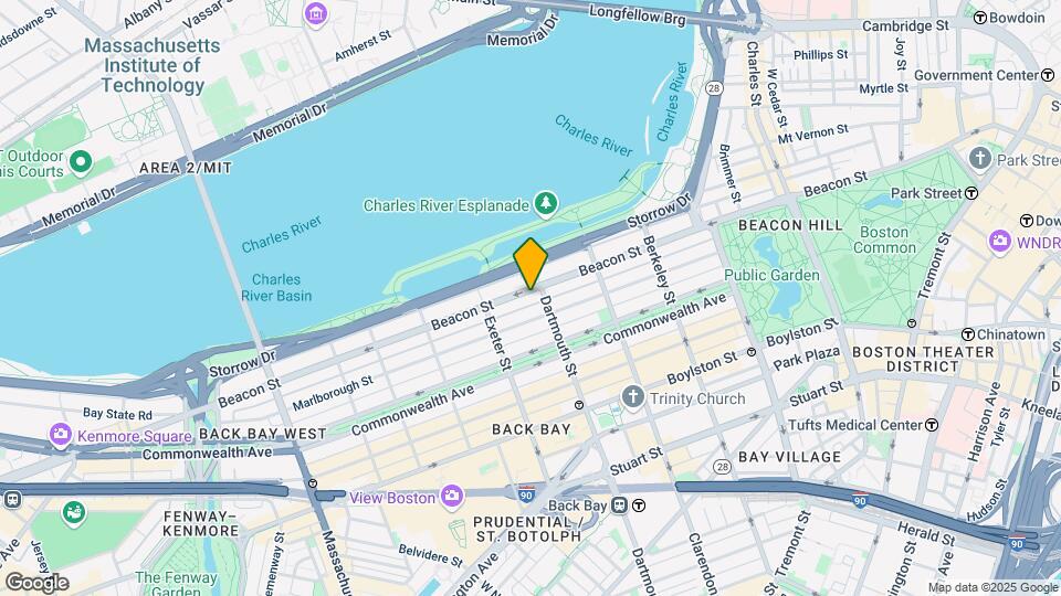 261 Beacon St Map and Location Details