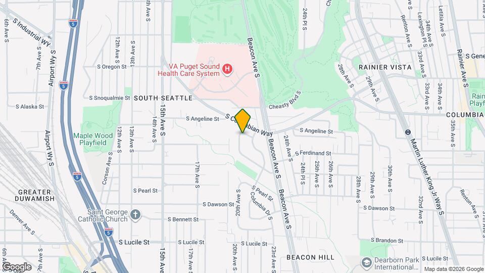 2015 S Edmunds St Map and Location Details