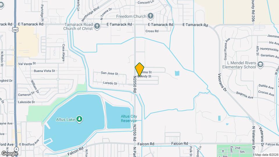 1305 E Andy St Map and Location Details