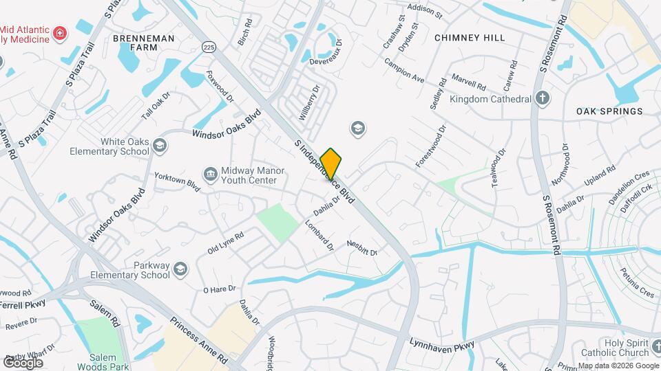 901 Vincent Ct Map and Location Details