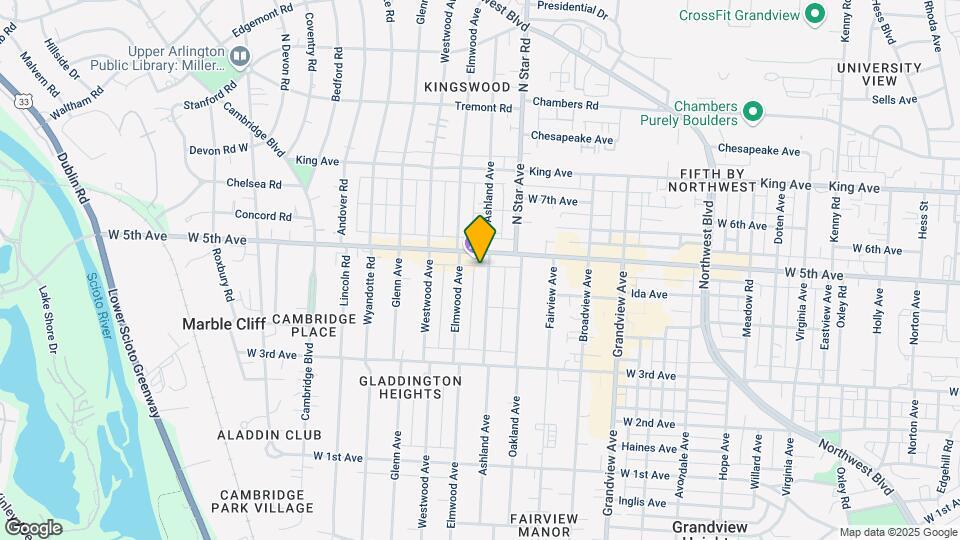 1537 Ashland Ave Mapa y Detalles de la Ubicación
