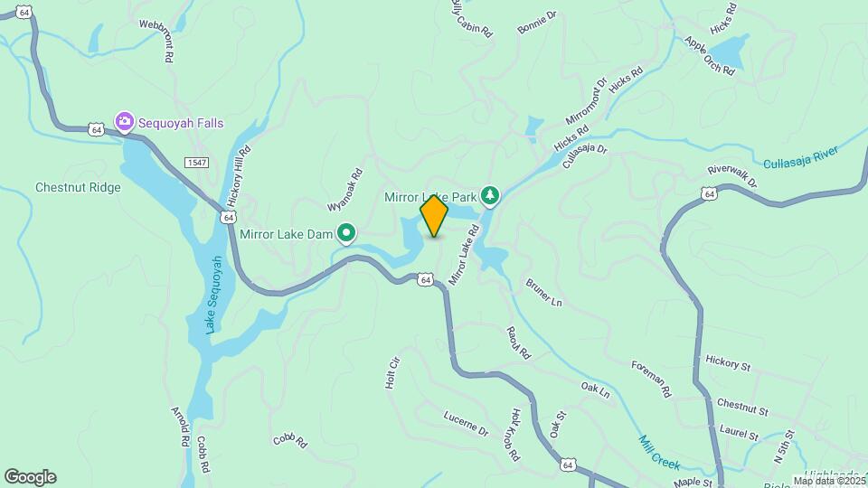 126 Cullasaja Dr Map and Location Details