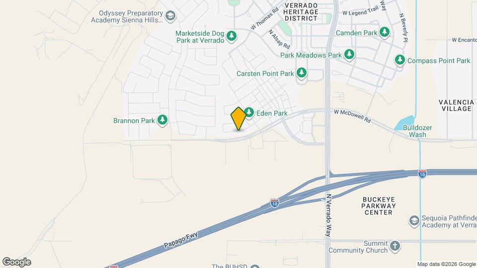 21051 W Almeria Rd Map and Location Details