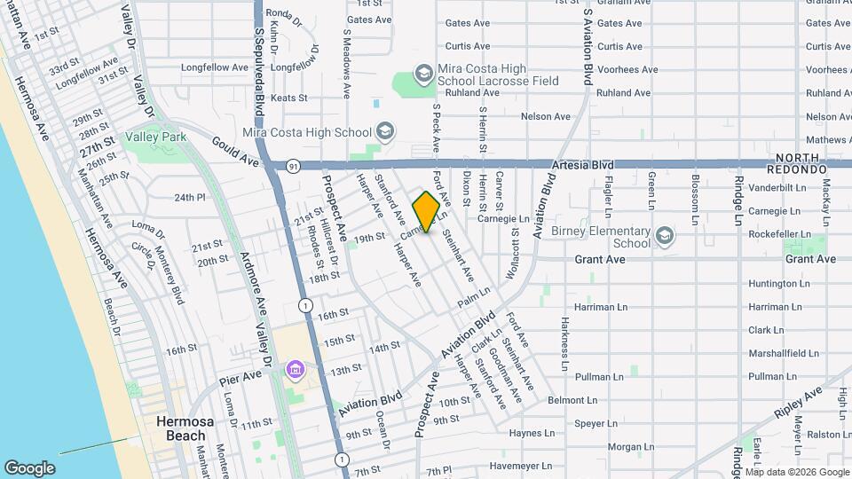 1633 Goodman Ave Mapa y Detalles de la Ubicación