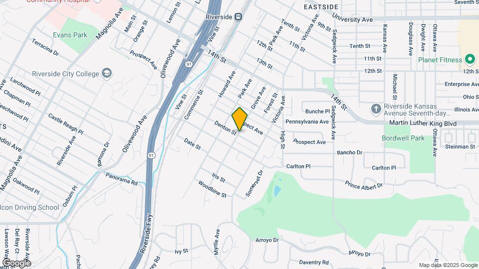 2795 Denton St Map and Location Details