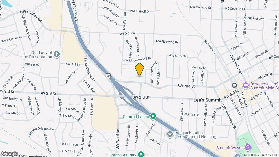 147 SW Oxford Pl Map and Location Details