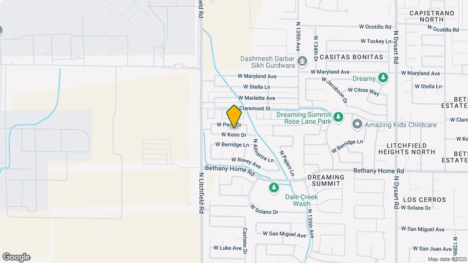 13740 W Keim Dr Map and Location Details