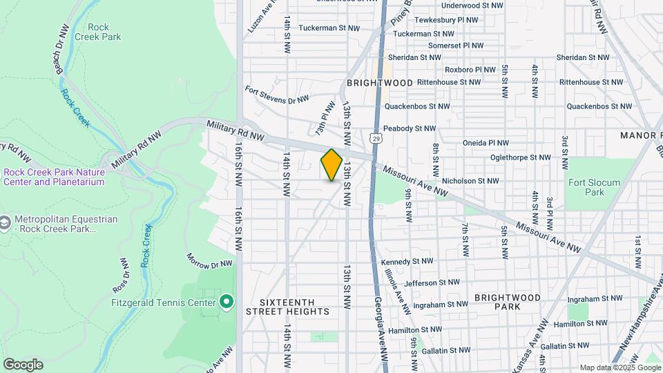 5746 Colorado Ave NW Map and Location Details
