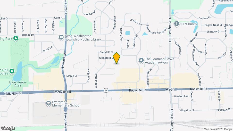 235 Meadow Glen Dr Map and Location Details