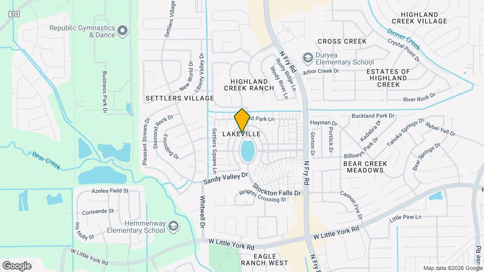 20827 Settlers Lake Cir N Map and Location Details