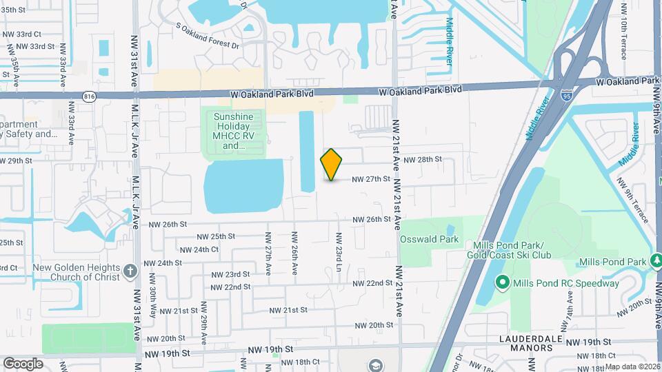 2350 NW 27th St, Unit Sailboat Pointe Map and Location Details